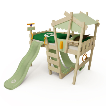 Lit mezzanine Wickey CrAzY Snuggy avec toboggan  834935_k