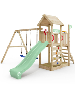 Spielturm Wickey MultiFlyer Holzdach Natur  834807_k