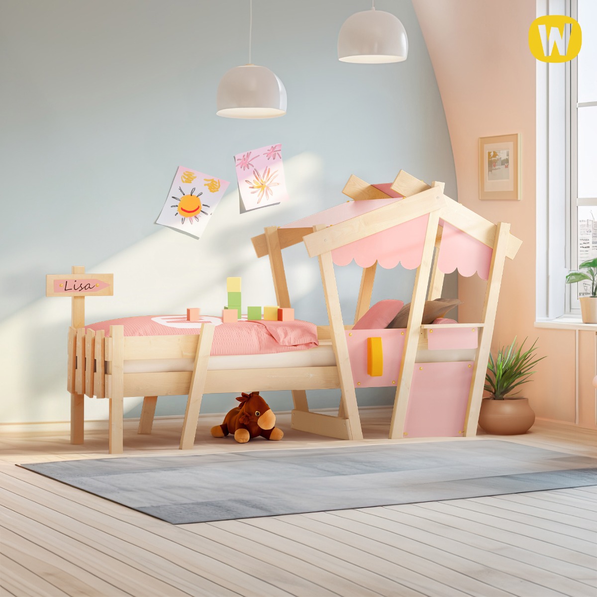 Lit ludique CrAzY Candy de Wickey  630510_k
