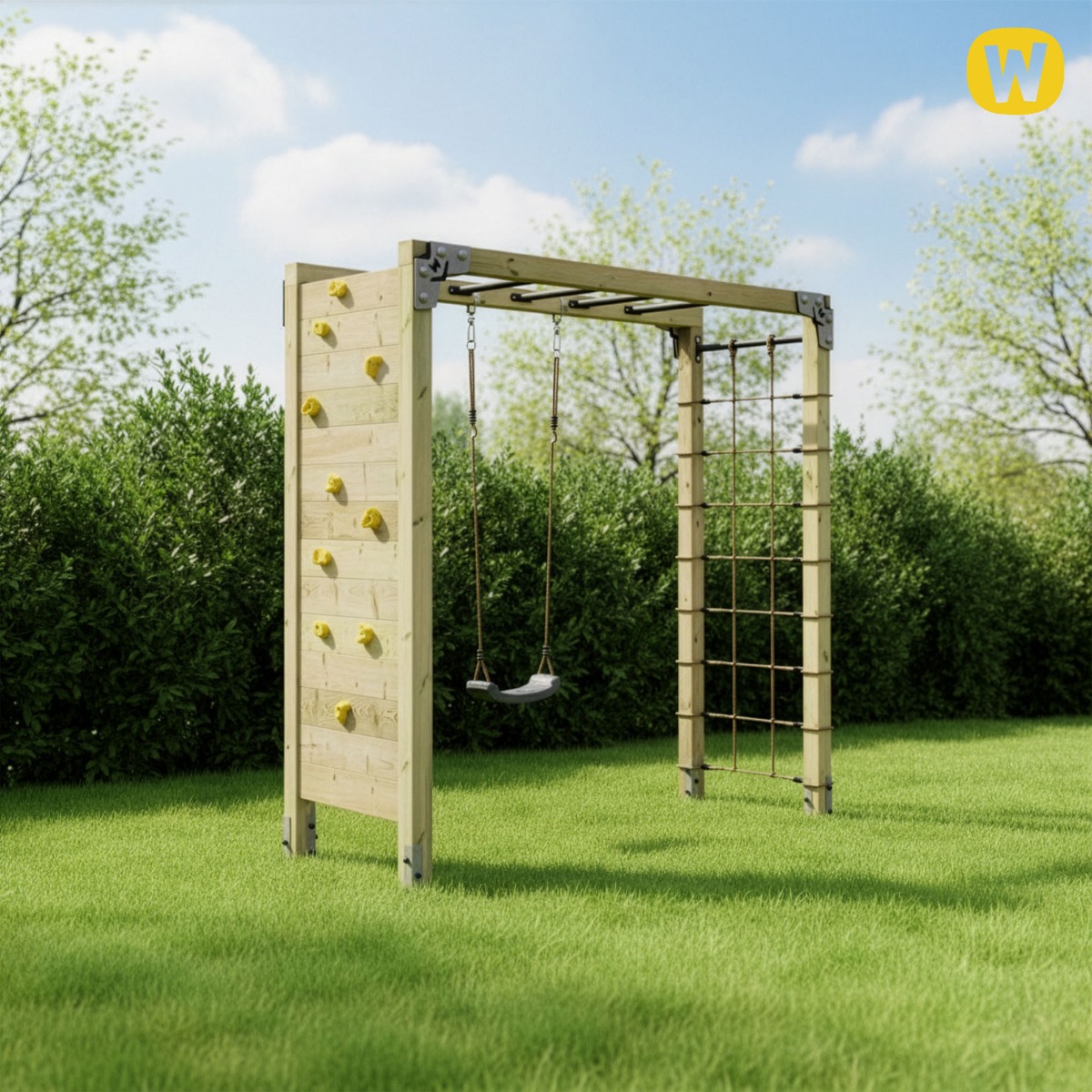 Aire de jeux avec échelle horizontale Wickey FIT Gym 442  835735_k