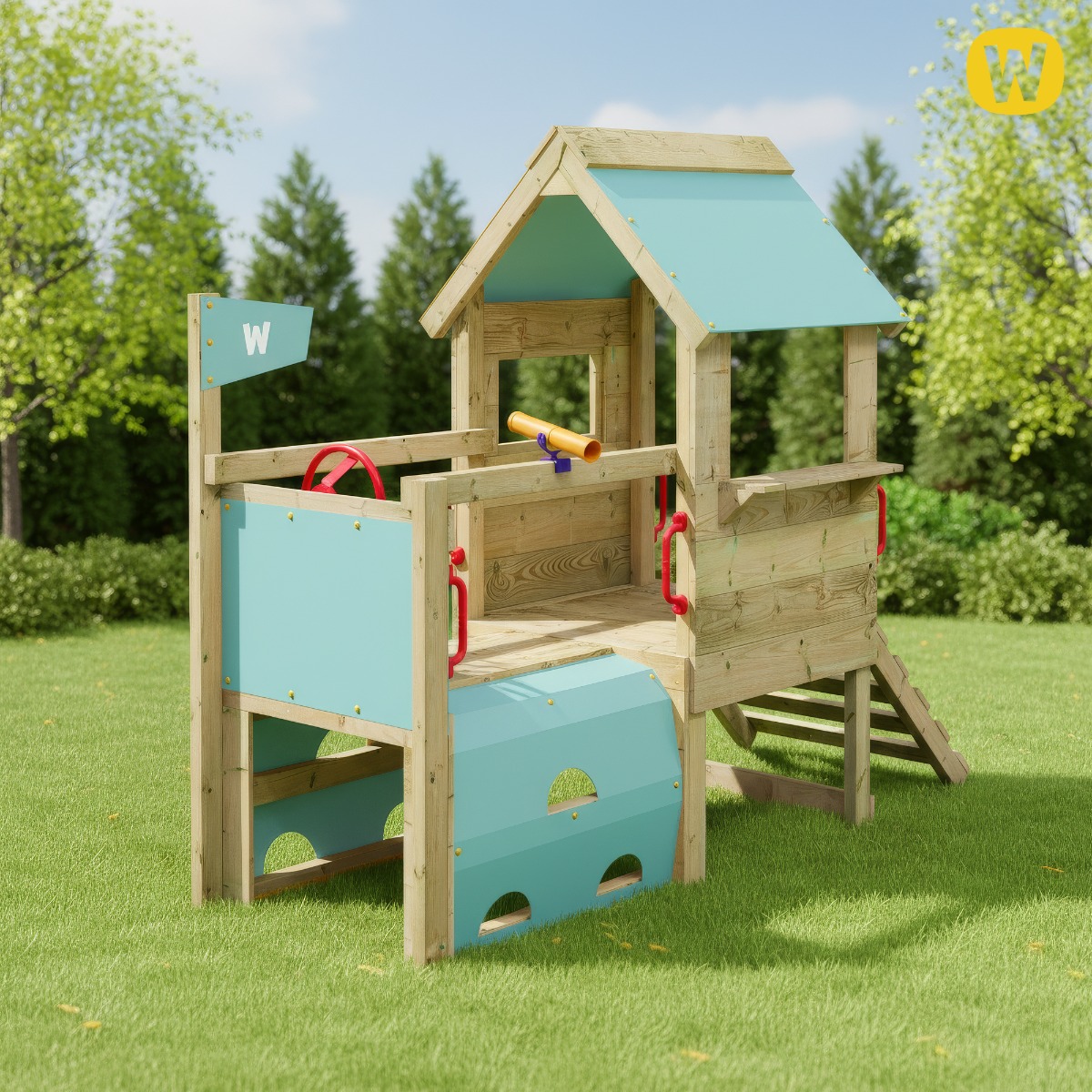 Aire de jeux Wickey pour jeunes enfants My First Playtower 1  833922_k