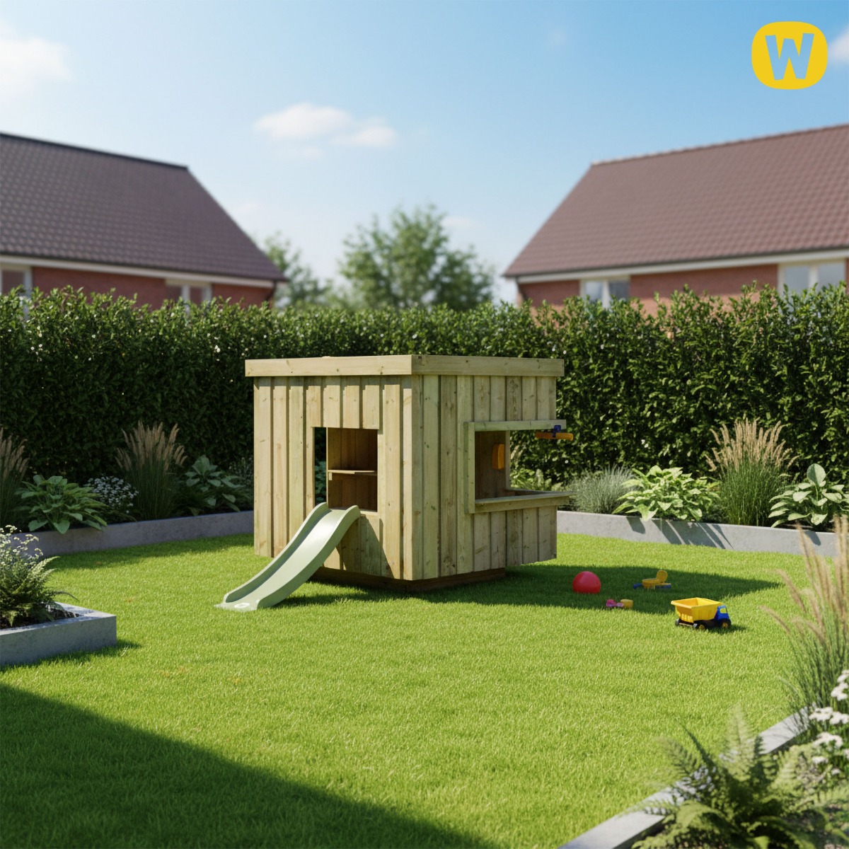 Spielhaus modern Wickey CubicCabin Low 835266_k