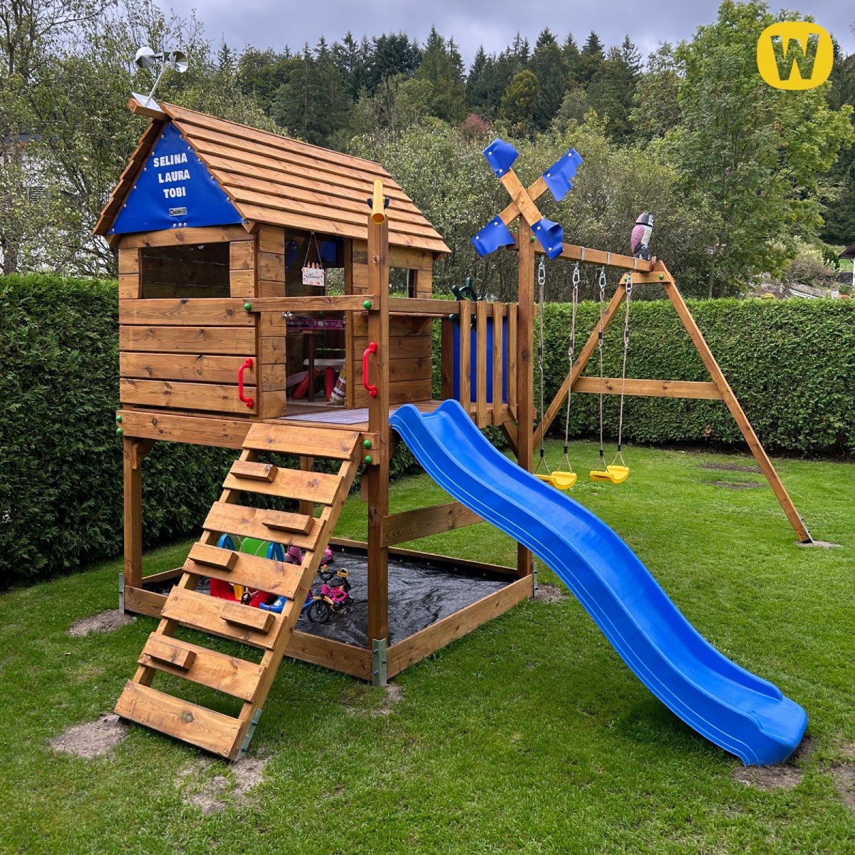 Cabane enfant sur pilotis Wickey Smart Expedition  825749_k