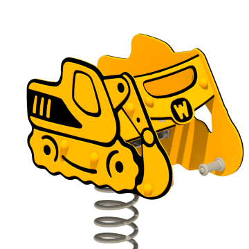 Jeu sur ressort Wickey PRO excavatrice « Diggey »  100195_k