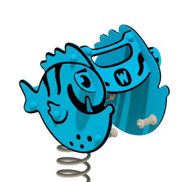 Jeu sur ressort Wickey PRO poisson "Puffey"  100165_k